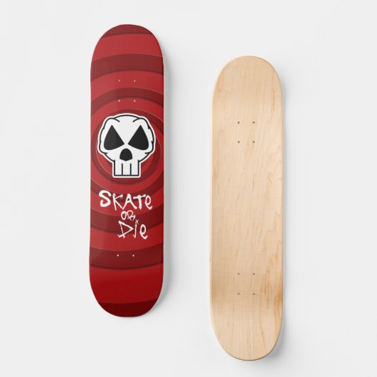 Schaats- of sterskateboard skateboard (Voorkant)