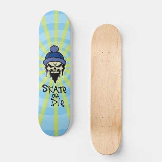 Schaats- of sterskateboard skateboard (Voorkant)