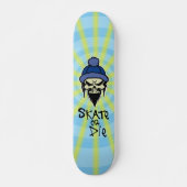 Schaats- of sterskateboard skateboard (Voorkant)
