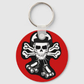 Schaats of sterven sleutelhanger (Voorkant)