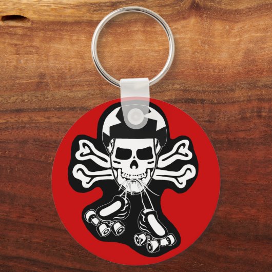 Schaats of sterven sleutelhanger (Voorkant)