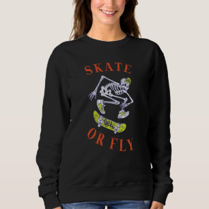 Schaats- of vliegkeletskateboarder trui