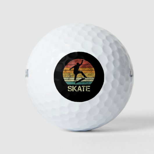 Schaats Olli ontwerp voor skaters Golfballen (Voorkant)
