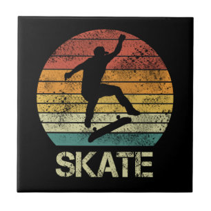 Schaats Olli ontwerp voor skaters Tegeltje
