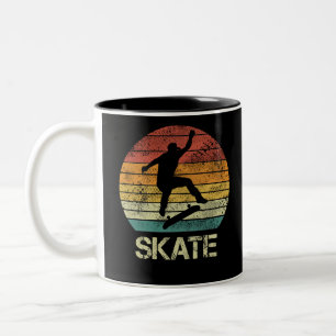 Schaats Olli  ontwerp voor skaters Tweekleurige Koffiemok