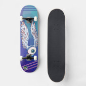 Schaats Oogst met vleugels Persoonlijk Skateboard (Voorkant)