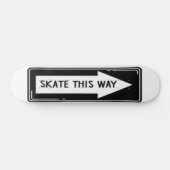 Schaats op deze manier Skateboard (Horizontaal)