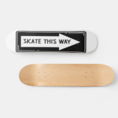 Schaats op deze manier Skateboard (Horizontaal)