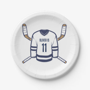Schaats op Over Ice Hockey Bord