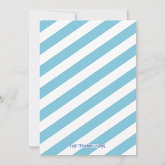 Schaats op Over Ice Schaats Verjaardag Kaart (Achterkant)