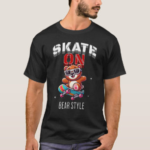 SCHAATS OP T-SHIRT