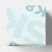 Schaats Park Fun Boy Verjaardagsfeestje Bedankdoosjes (Bovenkant)