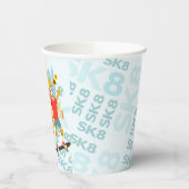 Schaats Park Fun Boy Verjaardagsfeestje Papieren Bekers (Links)