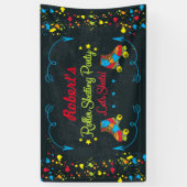 Schaats Party Banner (Verticaal)