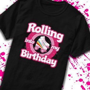 Schaats Party - Roller Roller Skating Birthday T-shirt