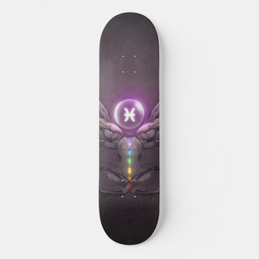Schaats Pisces Horoscope Persoonlijk Skateboard (Voorkant)