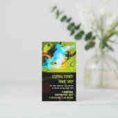 Schaats PopArt-Visitekaartje Visitekaartje (Staand voorkant)