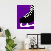 schaats poster (Thuiskantoor)