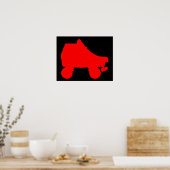 schaats poster (Keuken)