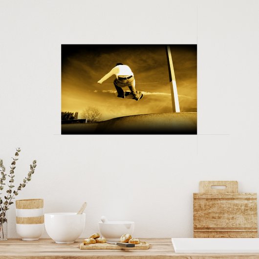 Schaats Poster (Keuken)