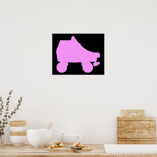 schaats poster (Keuken)