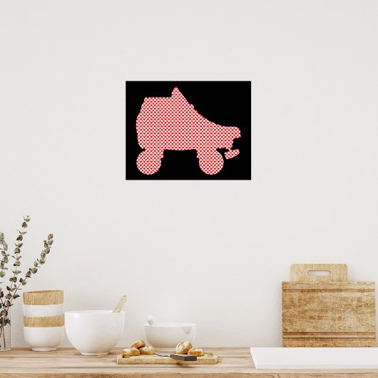 schaats poster (Keuken)
