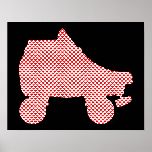 schaats poster (Voorkant)