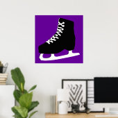 schaats poster (Thuiskantoor)