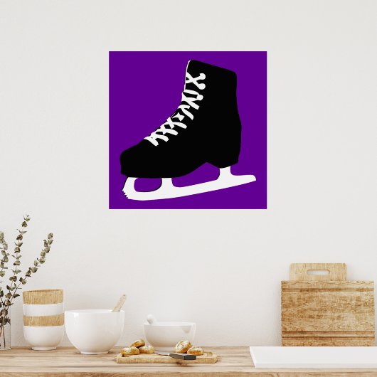 schaats poster (Keuken)