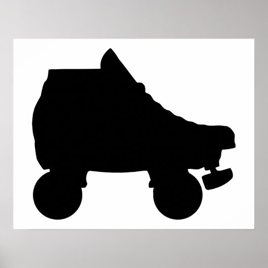 schaats poster (Voorkant)