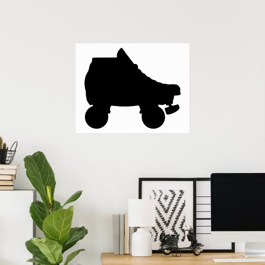 schaats poster (Thuiskantoor)