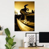 Schaats Poster (Thuiskantoor)