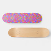Schaats Punk Prinses Roze Mandala Skateboard (Horizontaal)