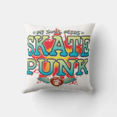 Schaats Punk Soul Cushion Kussen (Achterkant)