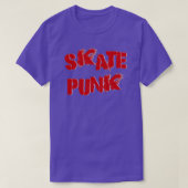 Schaats punk t-shirt (Design voorkant)