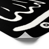 Schaats Rad Skate Ghost Halloween Skateboarden Poster (Hoek)