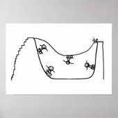 Schaats Ramp Poster (Voorkant)
