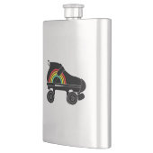 schaats-regenboog met quadroller flacon (Links)