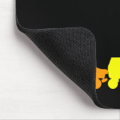 schaats regenboog muismat (Hoek)