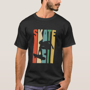 Schaats Retro  Skateboard Schaats T-shirt