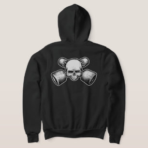 SCHAATS ROCK OG-StyleSkateboard Skull X truX RITS Hoodie
