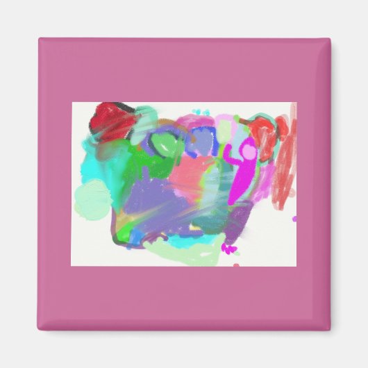 Schaats rond magneet (Voorkant)