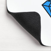 Schaats sapphire muismat (Hoek)