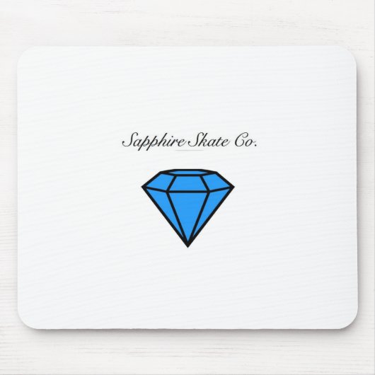 Schaats sapphire muismat (Voorkant)