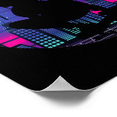Schaats Schaatsboardrijder Skateboard Liefhebber H Poster (Hoek)