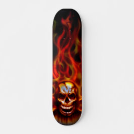 Schaats schedel skateboard