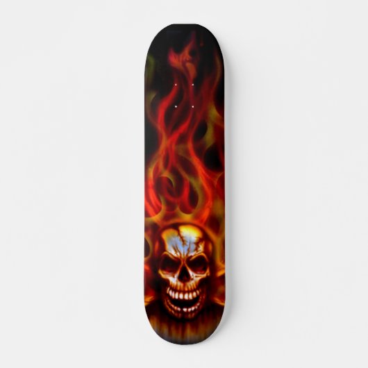 Schaats schedel skateboard (Voorkant)