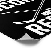 Schaats Schiet Score Herhaal _2 Poster (Hoek)