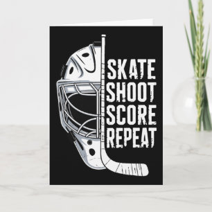 Schaats Schiet Score Herhaal Kaart