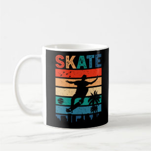 Schaats Skateboarder Gift Skateboard Retro Koffiemok